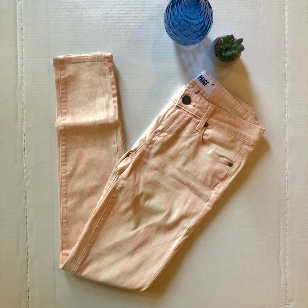 Paige Verdugo Mid-Rise Ultra Skinny Jean Sunset 26